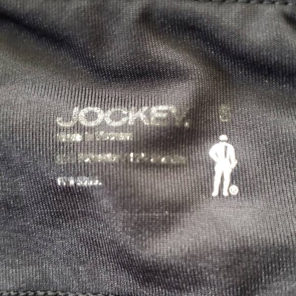 Jockey Black Athleisure Workout Leggings With Zipper Pockets Size S - Picture 6 of 7
